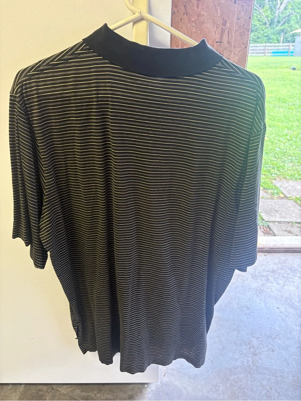 Ralph Lauren placket striped